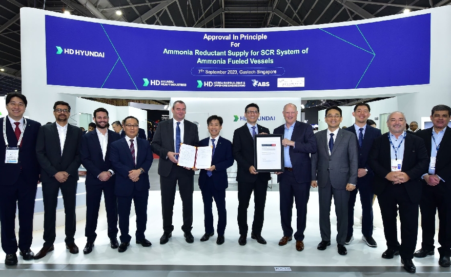 ABS Approves Innovative Emissions Reduction Technology for Ammonia-Fueled Ships